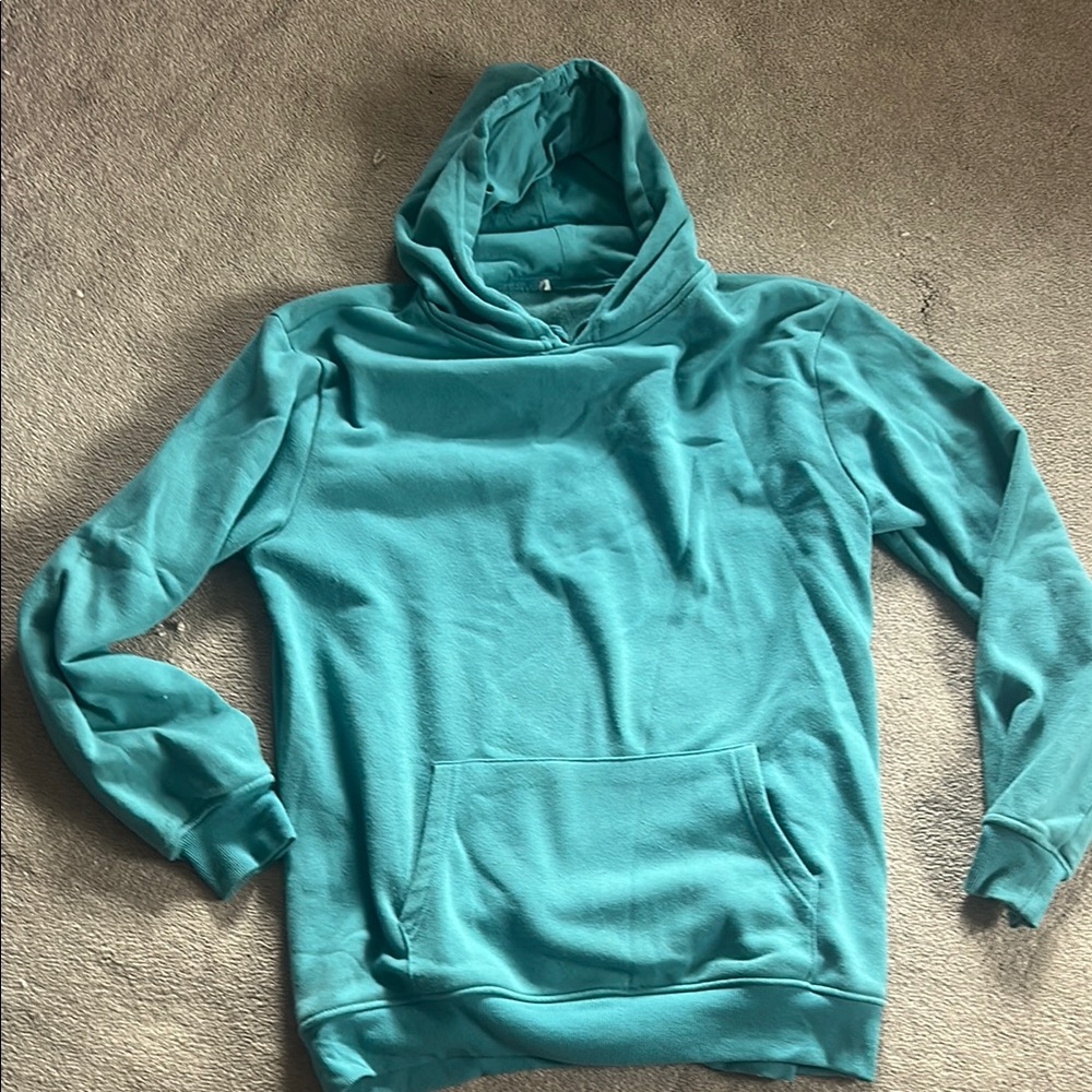 Women’s Teal Hoodie Sweater
